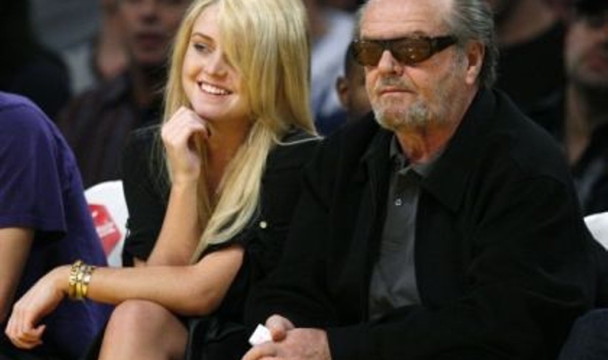 Jack Nicholson tütrega