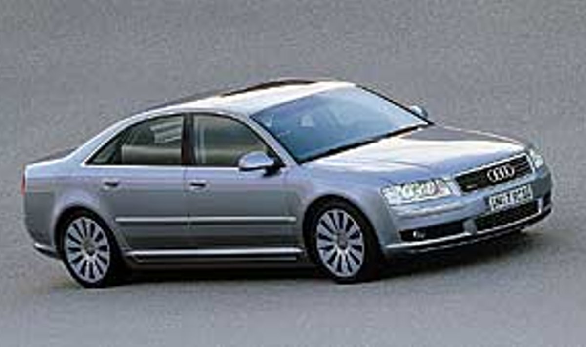 ELEGANTNE: Teise põlvkonna A8. Audi