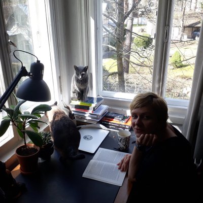 Ingrid Ruudi oma kassidega