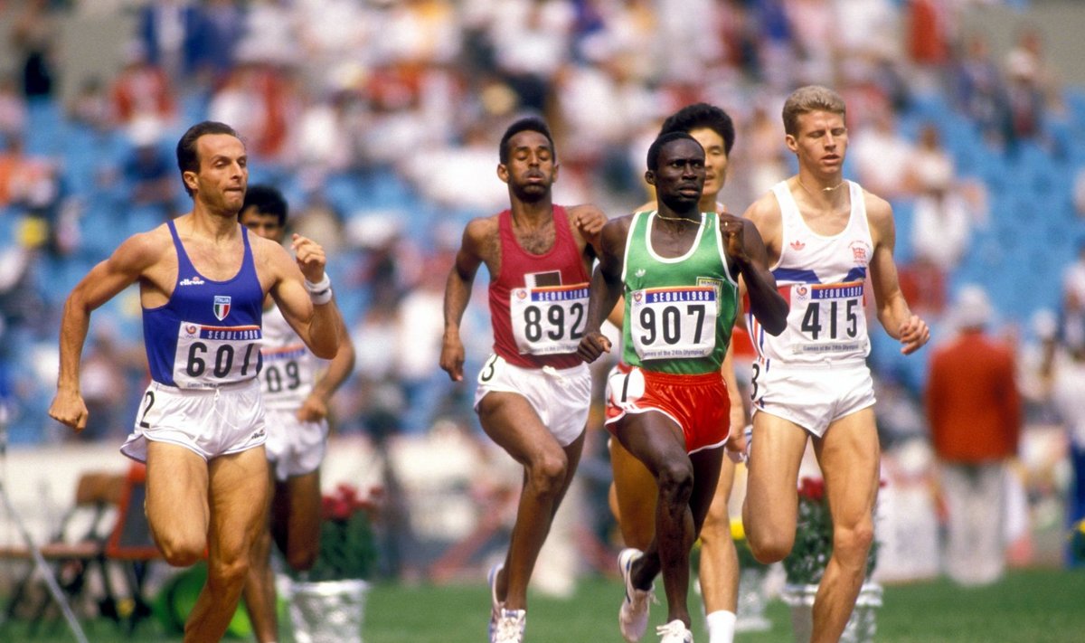 Donato Sabia (vasakul) 1988. aasta Seouli olümpial. 