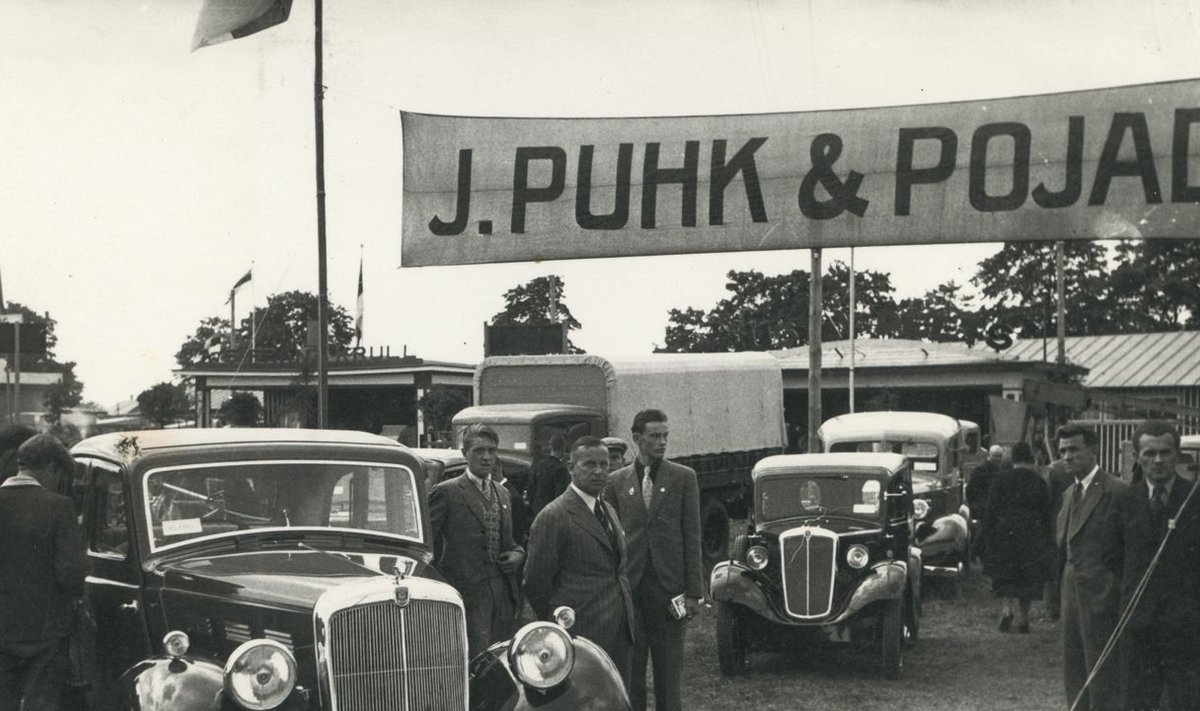 JÕUKAD: Puhkidele kuulus Wabariigi ajal ka Eesti suurim autoäri.