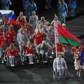ФОТО: Белорусы вышли на открытие Паралимпиады с российским флагом