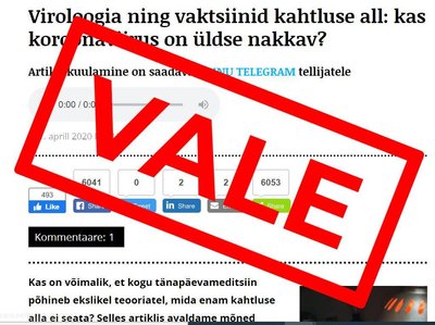 Vaktsiinid ei ole kahtluse all ning koroonaviirus on väga nakkav.