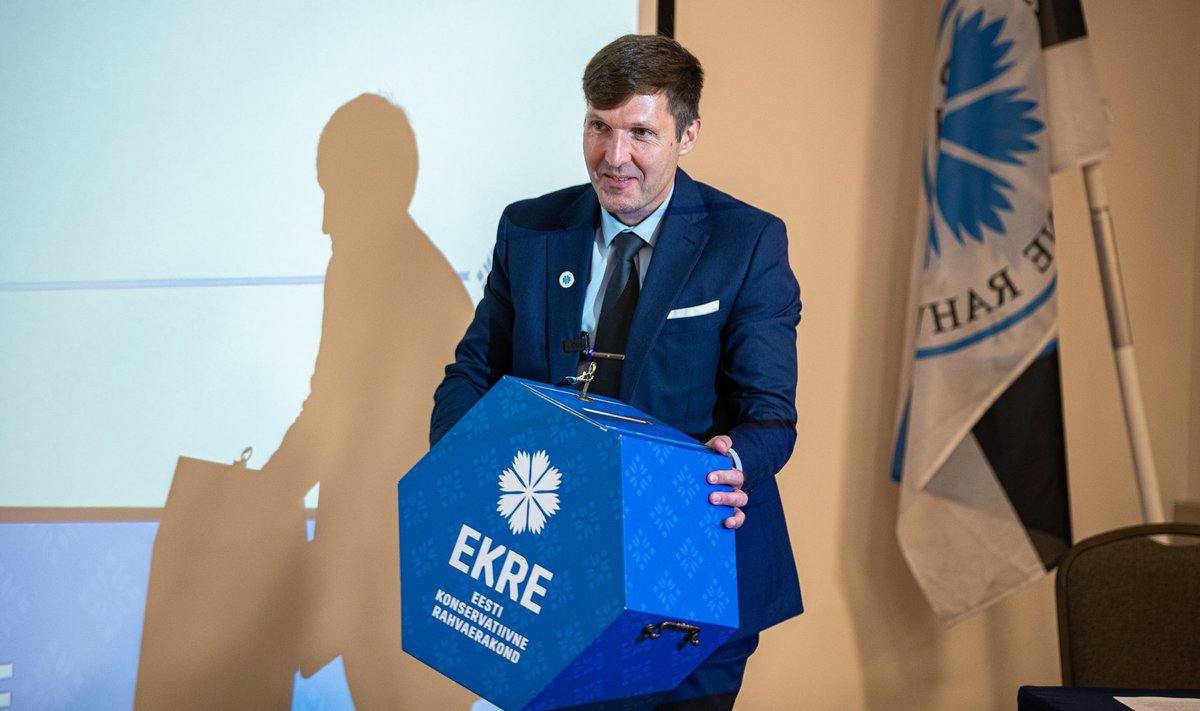Martin Helme EKRE oma valimiskastiga