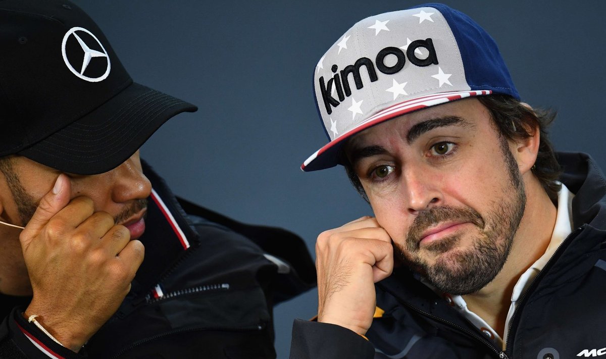 Lewis Hamilton ja Fernando Alonso