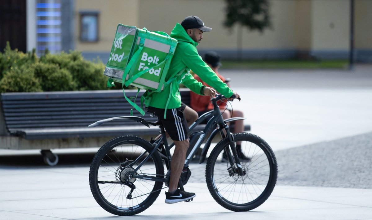 Bolt Foodi kuller, foto on illustreeriv.