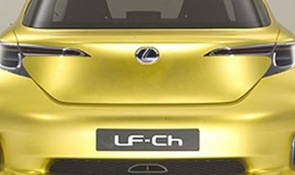 Lexus LF-Ch lõpuks ometi iga nurga alt nähtav