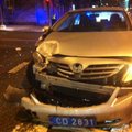 Vene saatkonna sõiduk sattus Tallinnas taas avariisse