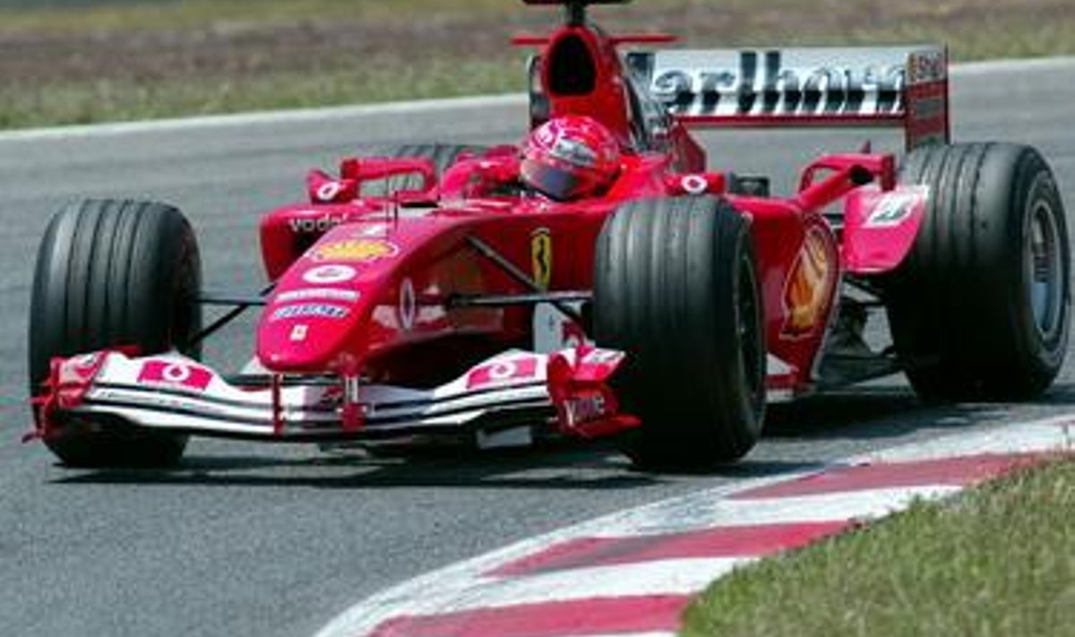 Michael Schumacher Barcelona ringrajal