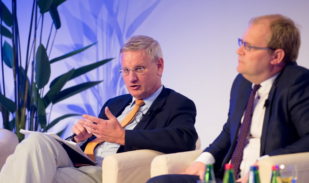 Carl Bildt ja Urmas Paet