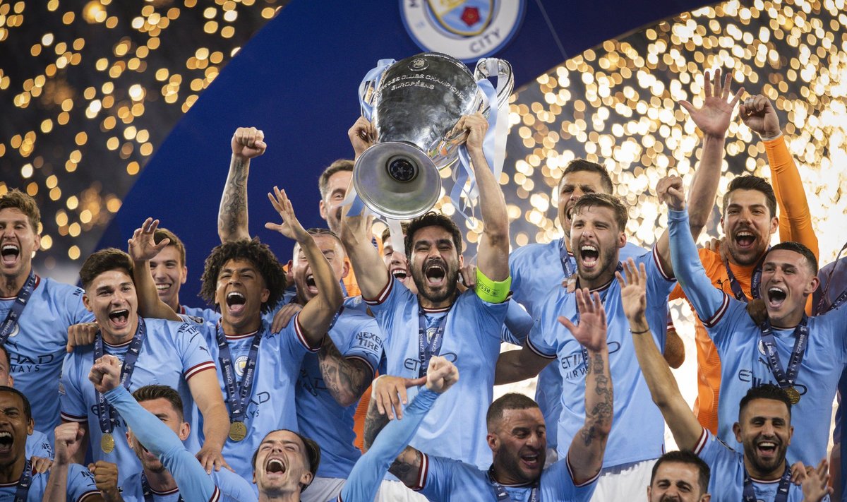 Manchester City läheb Meistrite liiga hooajale vastu tiitlikaitsjana.