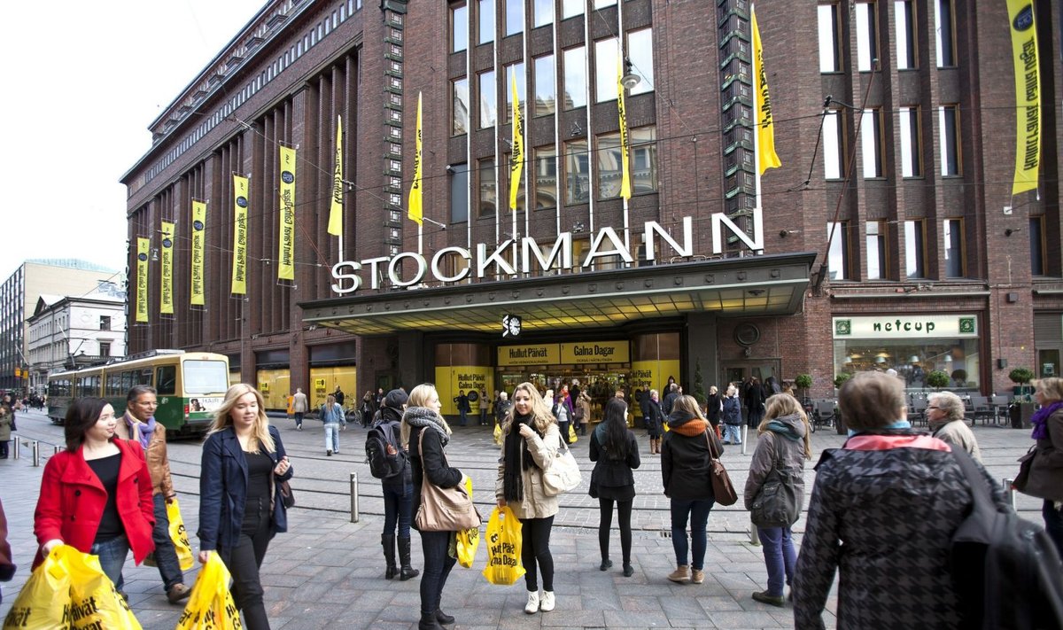 Hullud päevad Stockmanni Helsingi kaubamajas.