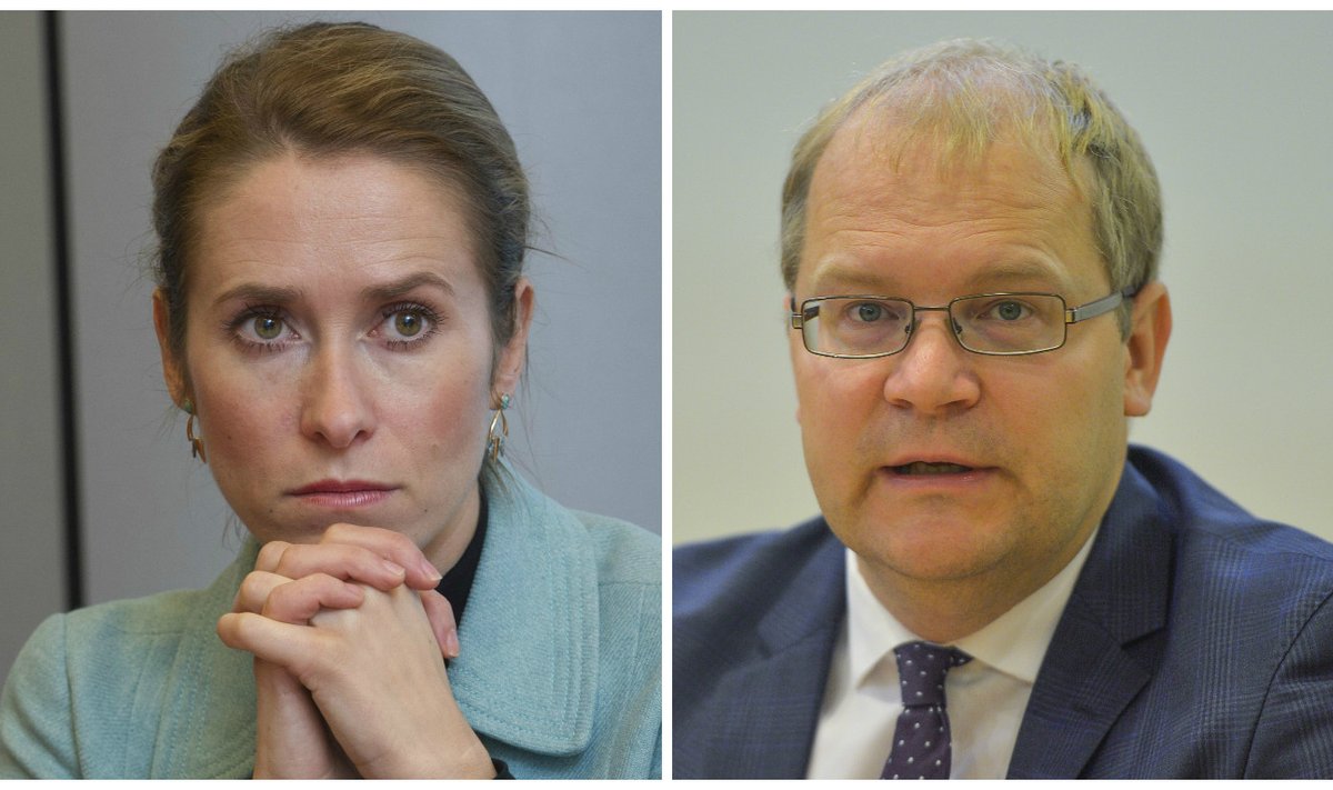 Euroopa parlamendi ALDE fraktsiooni reformierakondlasest liikmed Kaja Kallas ja Urmas Paet