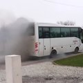 VIDEO | ATKO liinibuss ei peatunud suurest suitsupilvest hoolimata