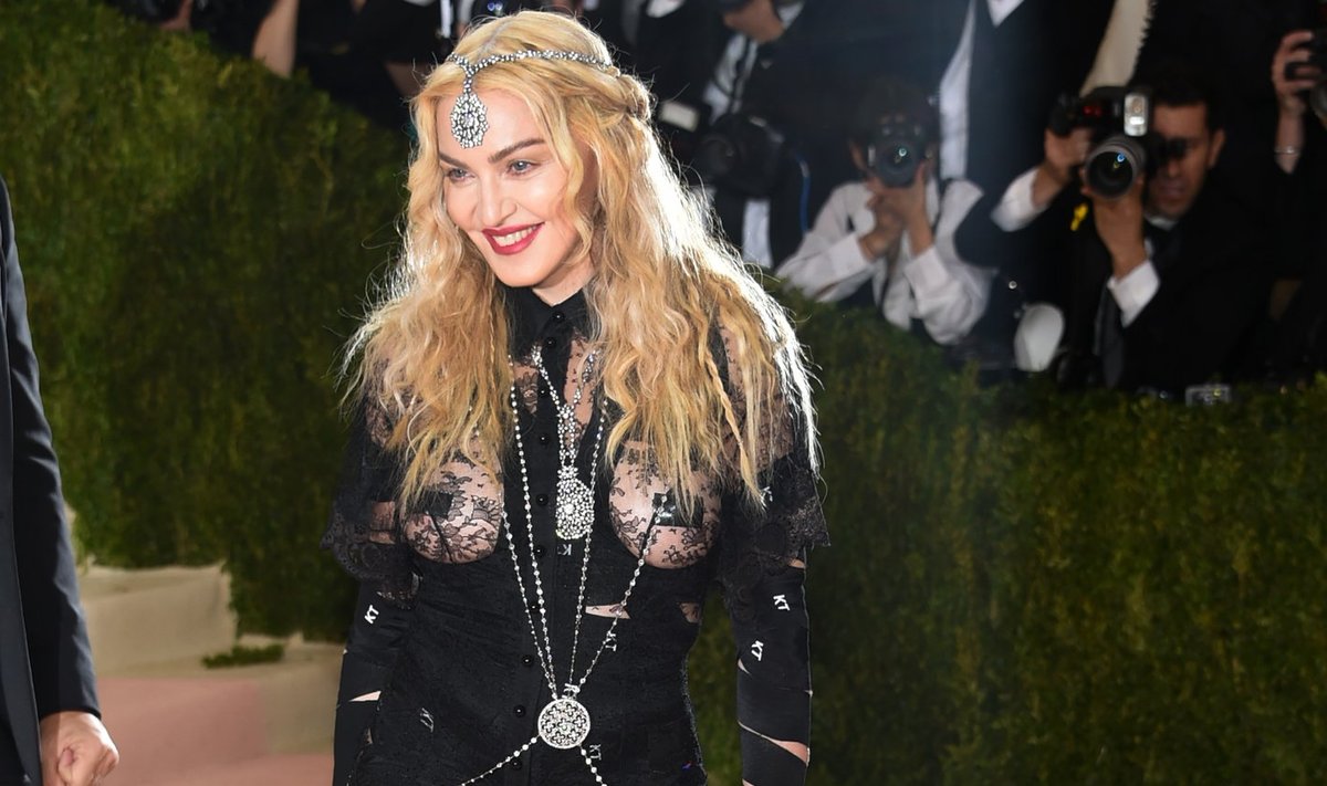 Madonna arrives at The Metropolitan Museum of Art Costume Institute Benefit Gala