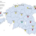КАРТА | Анализ сточных вод показывает: коронавирус в Эстонии не сдает свои позиции