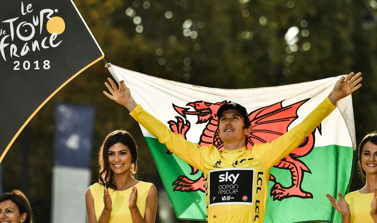 2018. aasta Tour de France'i võitja Geraint Thomas