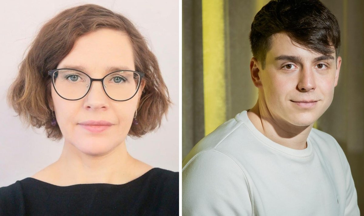 Psühholoog ja kogemusnõustjate koolitaja Anneli Valdman ning Serenity platvormi asutaja ja tegevjuhi Marko Vaik.
