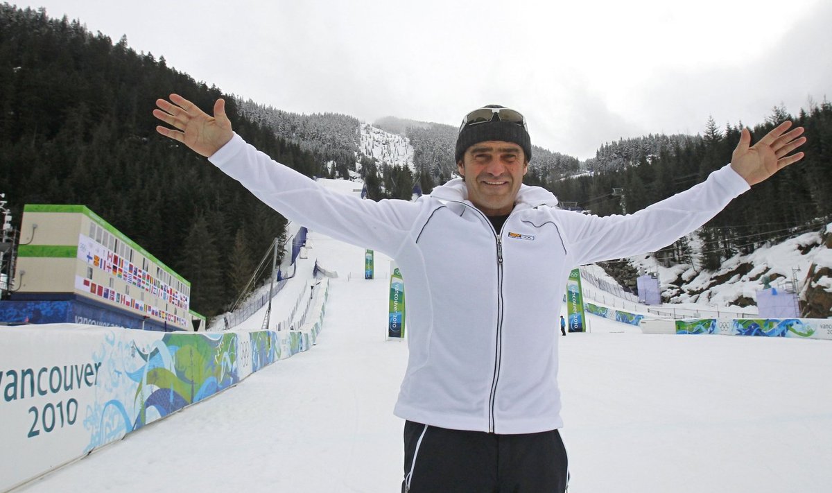 Alberto Tomba Vancouveri olümpial.