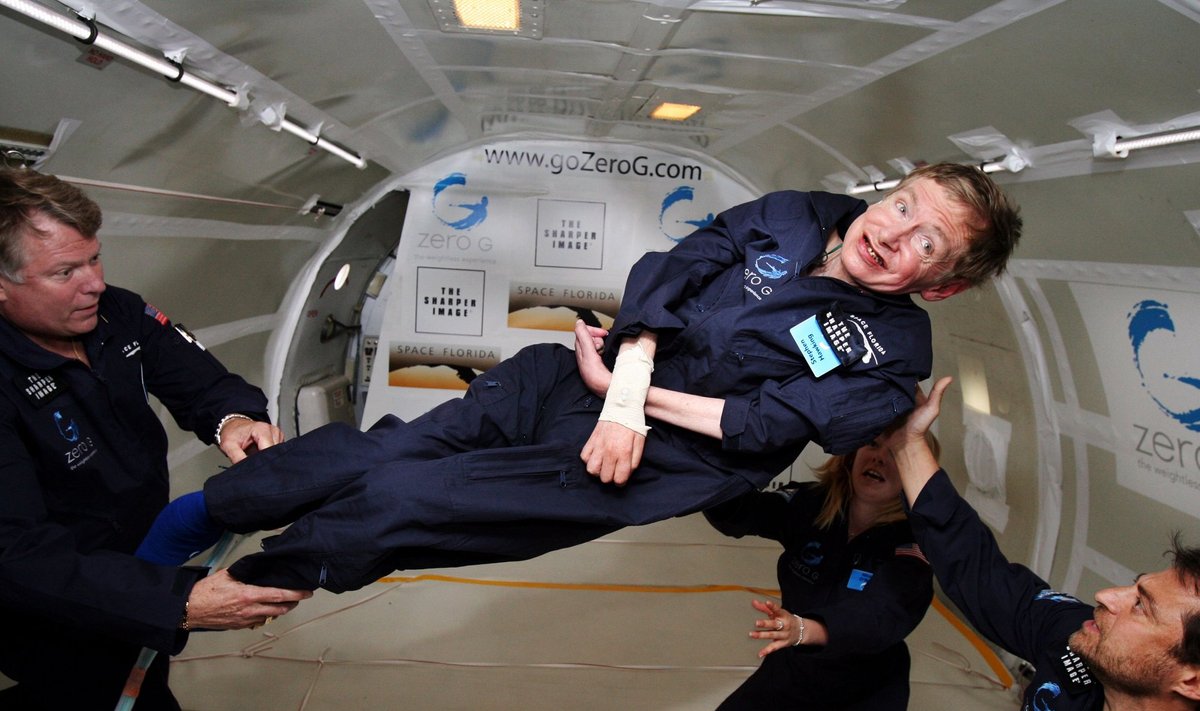 British scientist Stephen Hawking 2007