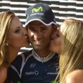 Valverde võitis ja tõusis Vuelta liidriks