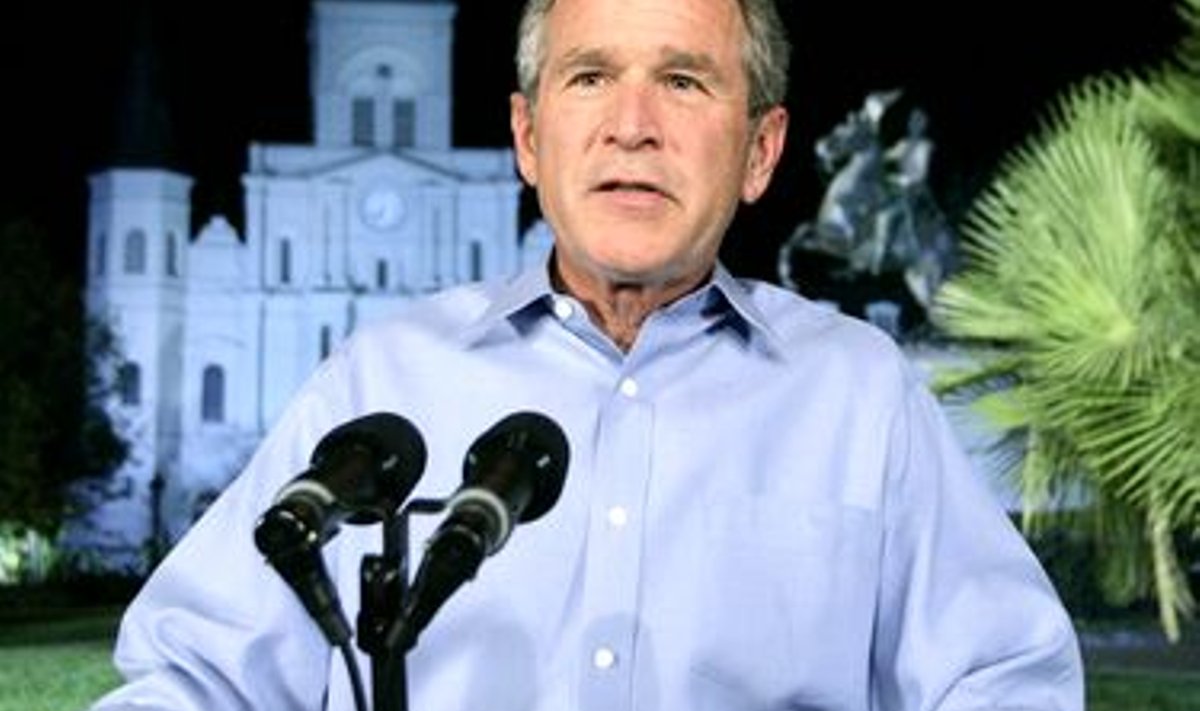 George W. Bush New Orleansis