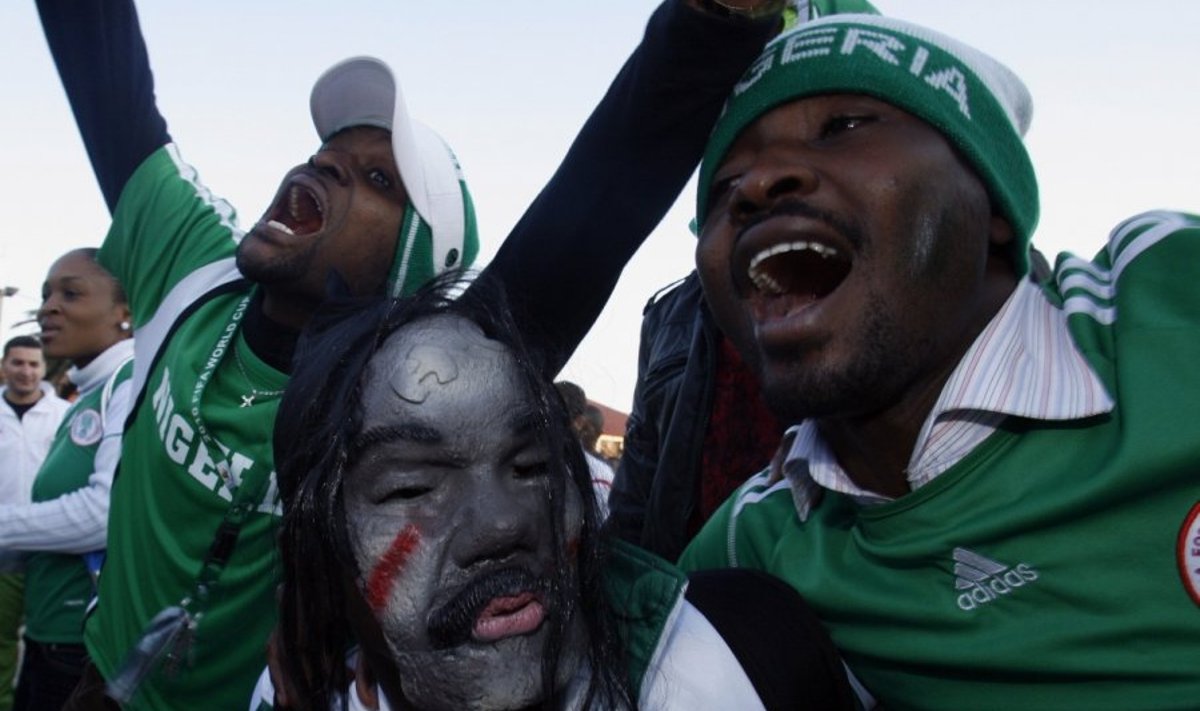 Nigeeria jalgpallifännid