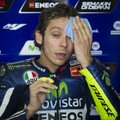 Peapõrutusega Valentino Rossi kirjutas end ise haiglast välja