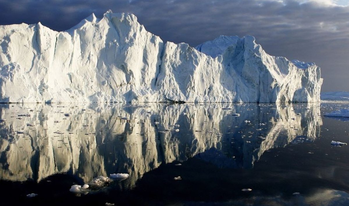 Gröönimaa jääpank, mida ähvardab sulamine.