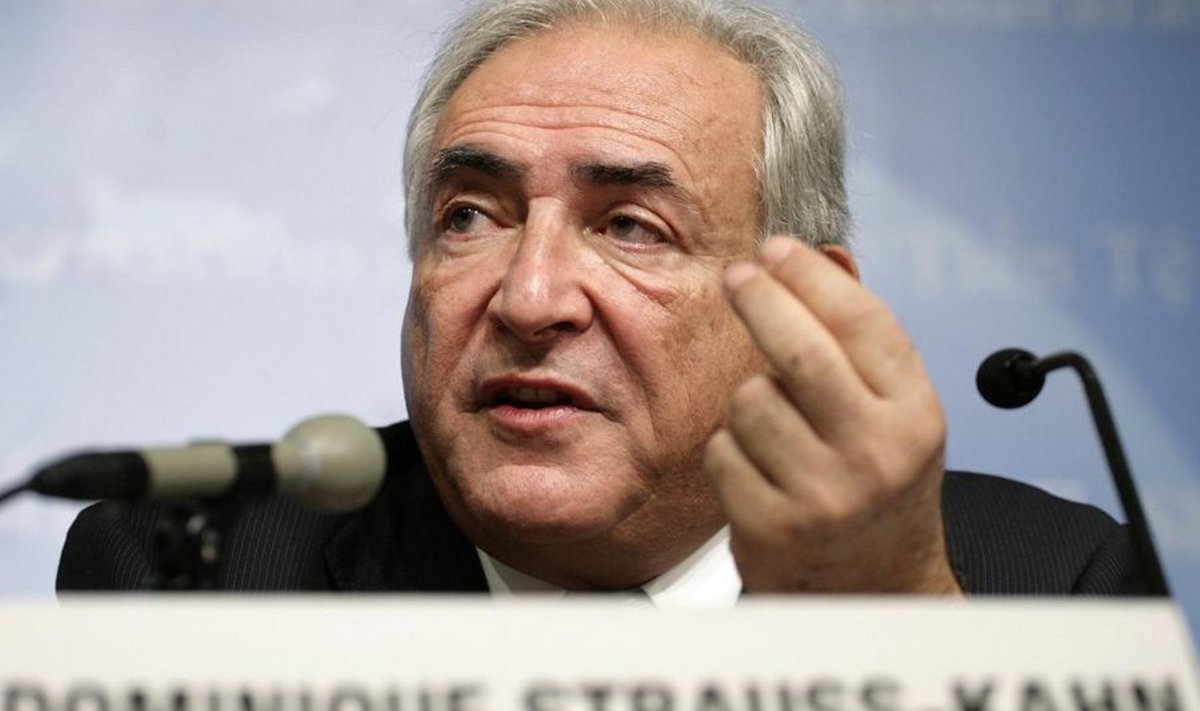 IMF-i tegevjuht Dominique Strauss-Kahn.