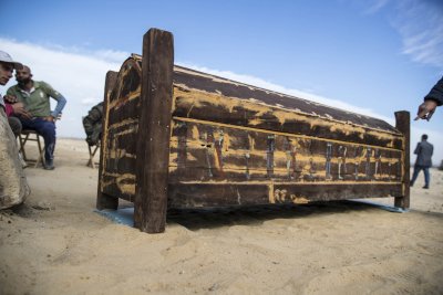 Puust sarkofaag (foto: AFP / Scanpix)
