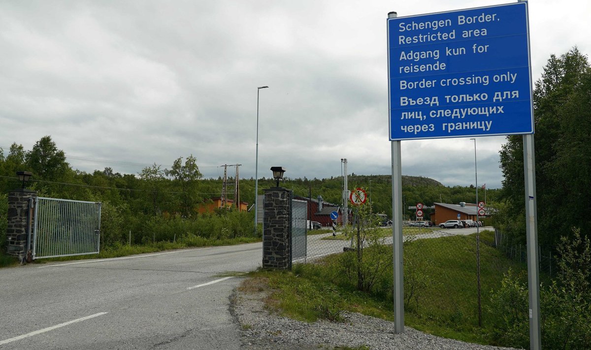 Storskogi piiripunkt Norra-Vene piiril