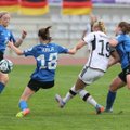 FOTOD | Eesti jalgpallinaiskond kaotas kodusel  U-17 EMil Saksamaale  