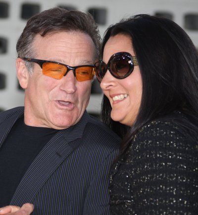 Robin Williams ja Marsha Garces