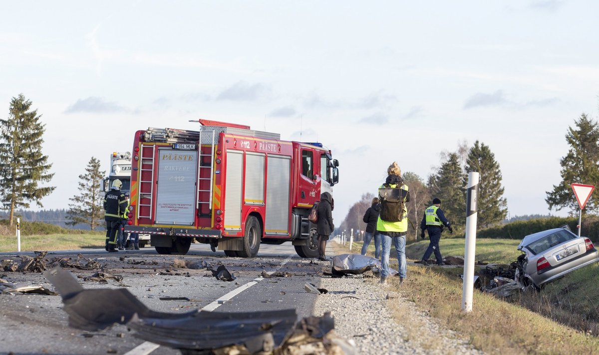 Liiklusõnnetus Tallinn-Narva mnt. 101km
