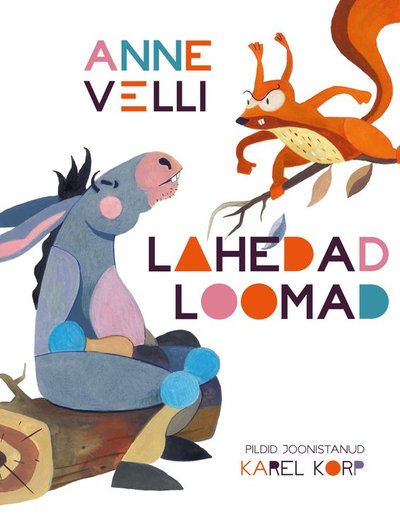 Raamatu "Lahedad loomad" esikaas