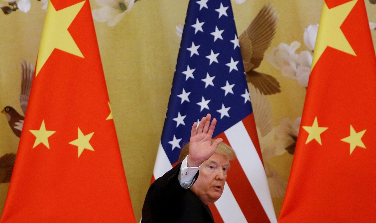 Donald Trump 2017. aastal visiidil Pekingis