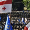 FOTOD: Tbilisis kogunesid kümned tuhanded inimesed opositsiooni miitingule