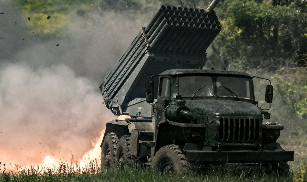 Ukraina raketiväelased Donbassis, 7. juuni