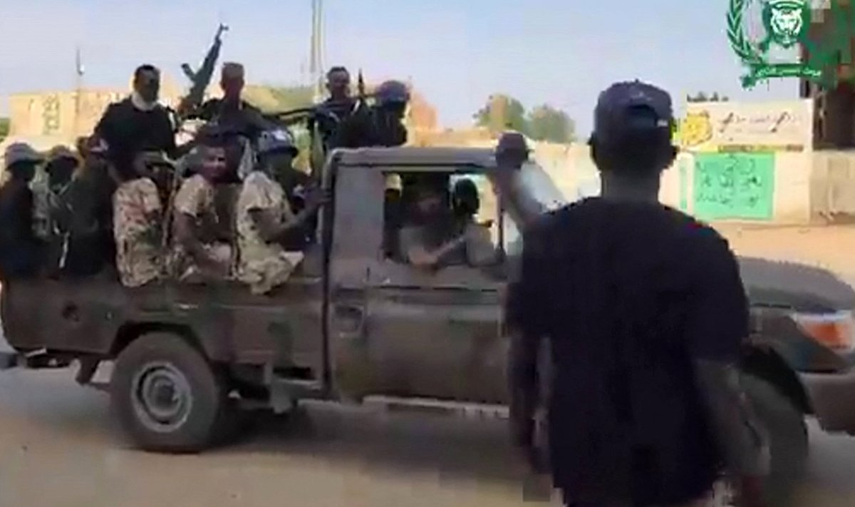 RSF-i võitlejad Sudaanis