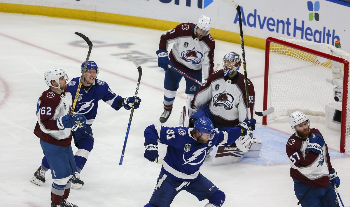 Steven Stamkos on visanud värava