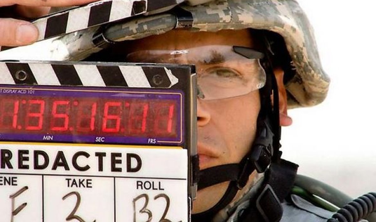 Taaslavastatud sõda: Kaader Brian de Palma filmi “Redigeeritud” võtteplatsilt.