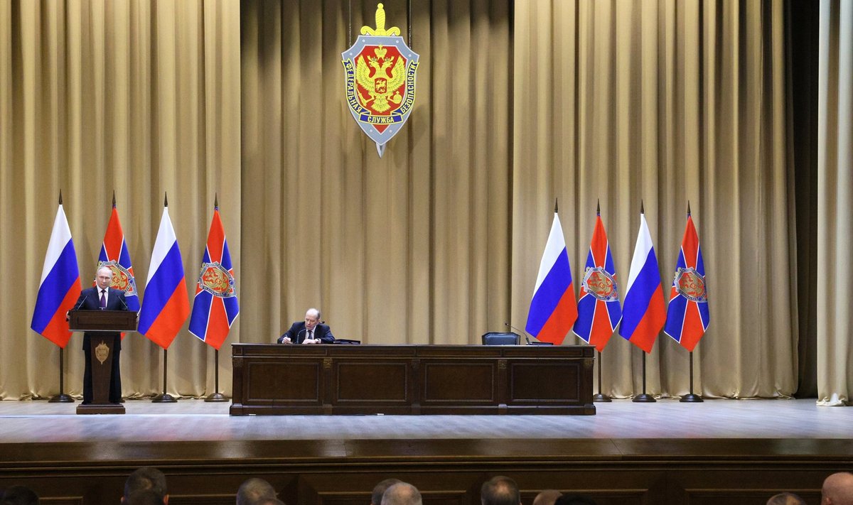 Vene President Vladimir Putin ja FSB juht director Alexander Bortnikov