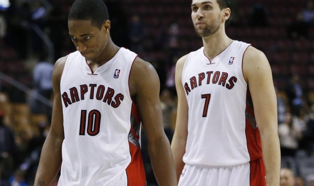 Toronto Raptors (DeMar Derozan ning Andrea Bargnani)