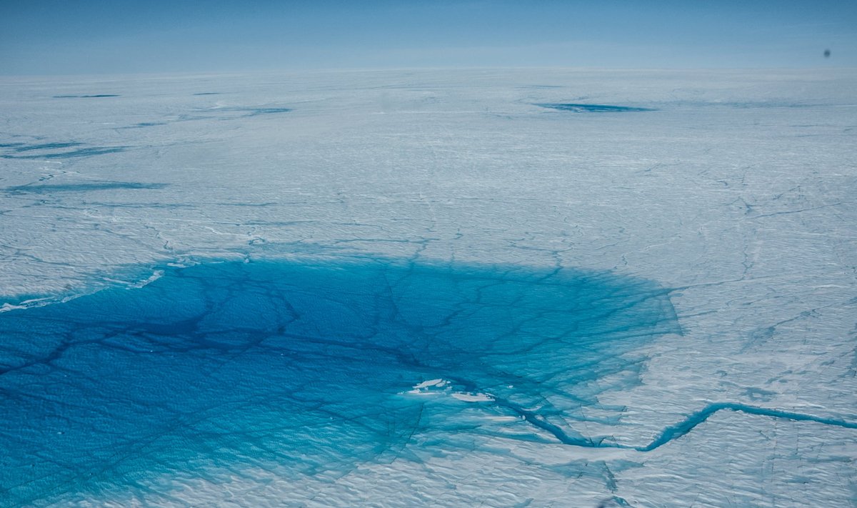 Gröönimaa jää sulamas