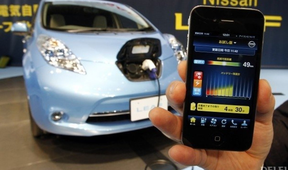 Nissan Leaf on esimene tavaline korralik elektriauto. Foto Toru Hanai, Reuters