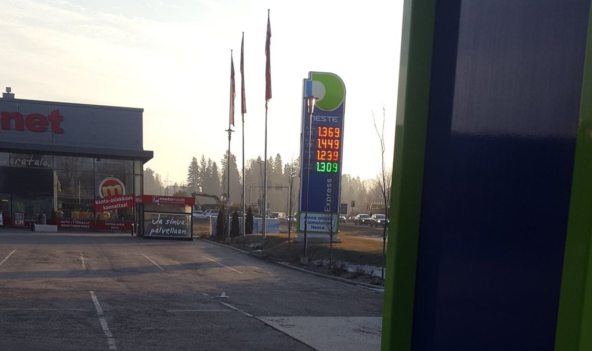 Kütusehinnad Soomes