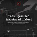 INTERAKTIIVNE GRAAFIK | Teetööd teevad esmaspäevast liikluse Tallinnas veel hullemaks