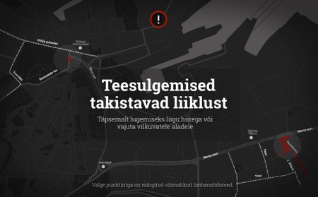 Liiklustakistused Tallinnas