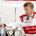 Alfa Romeo mänedžer kiitis Räikköneni: ta töötab kõvemini kui kunagi varem